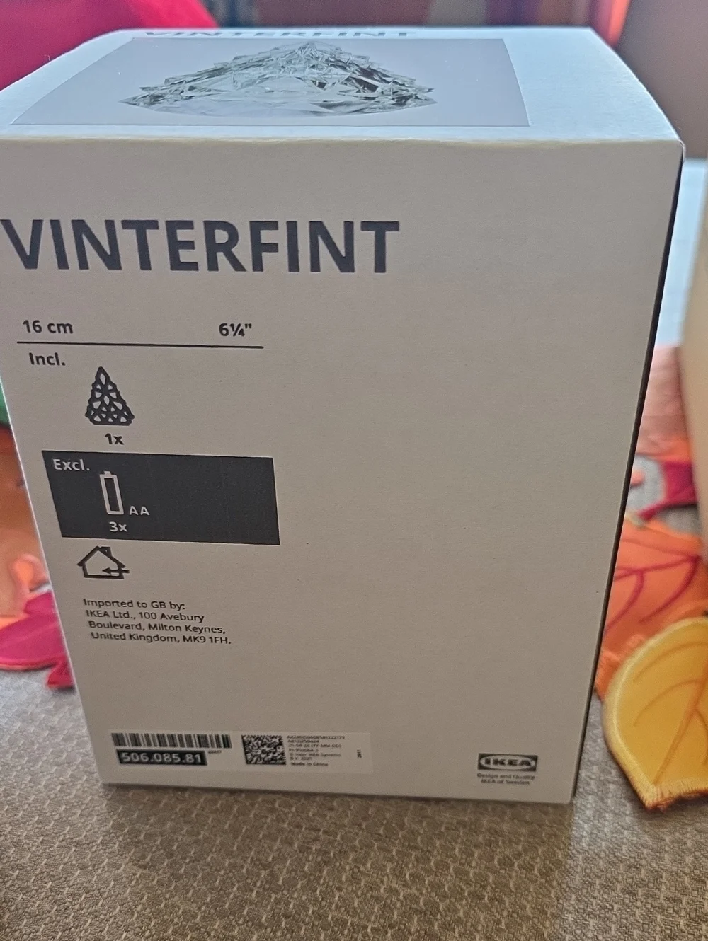 IKEA VINTERFINT Crystal-Look LED Tree Trio